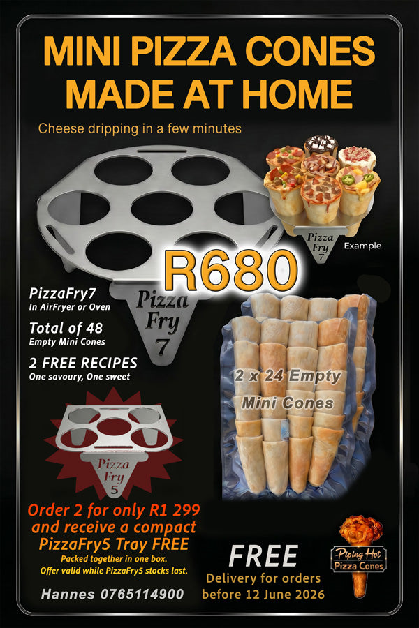 Mini Pizza Cones at Home